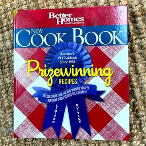 Better Homes & Gardens New Cook Book Limited Edition Spiral Ring-Bound
